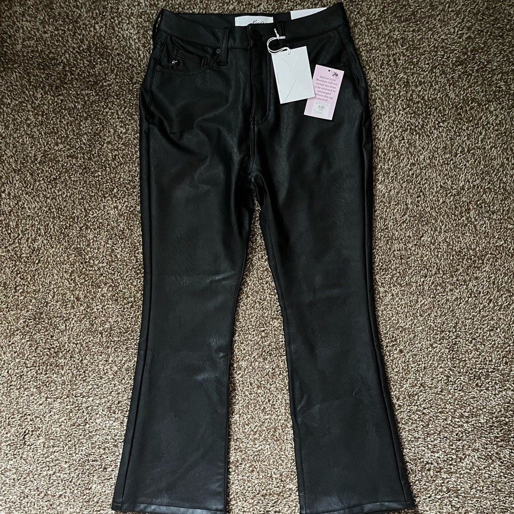NEW WITH TAGS KanCan faux leather pants